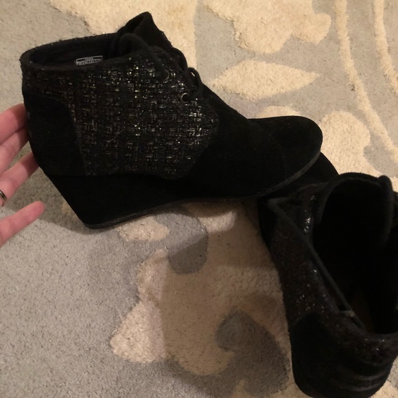 Toms bootie wedges - Picture 2 of 5